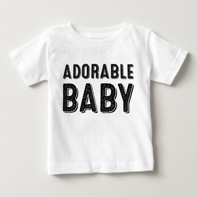 Adsible Baby T-shirt (Framsida)