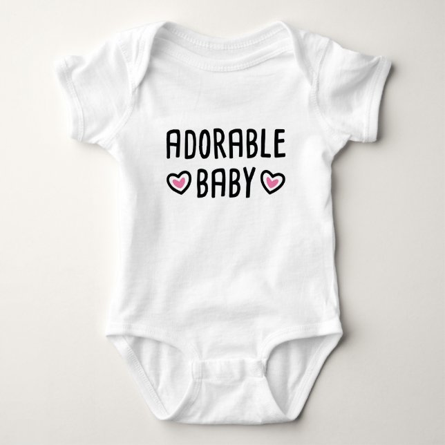Adsible Baby T-shirt (Framsida)