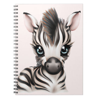 Adsible Baby Zebra Anteckningsbok