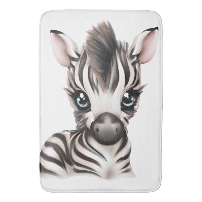 Adsible Baby Zebra Badrumsmatta (Framsidan (Vertikal))