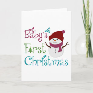 Adsible Babys Första jul Helgkort