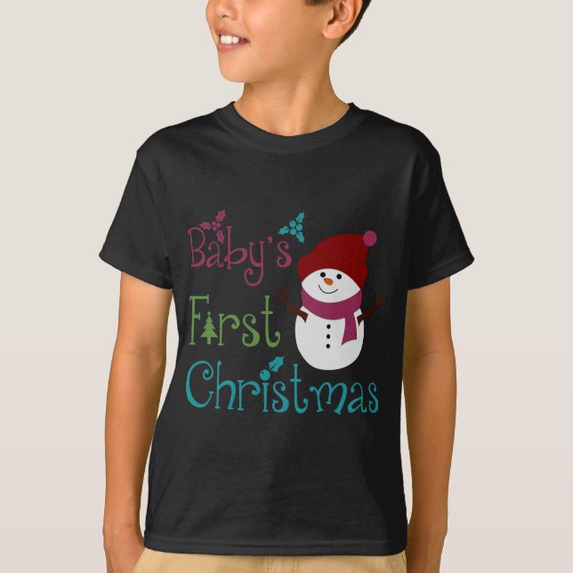 Adsible Babys Första jul Tee (Framsida)