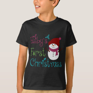 Adsible Babys Första jul Tee Shirt