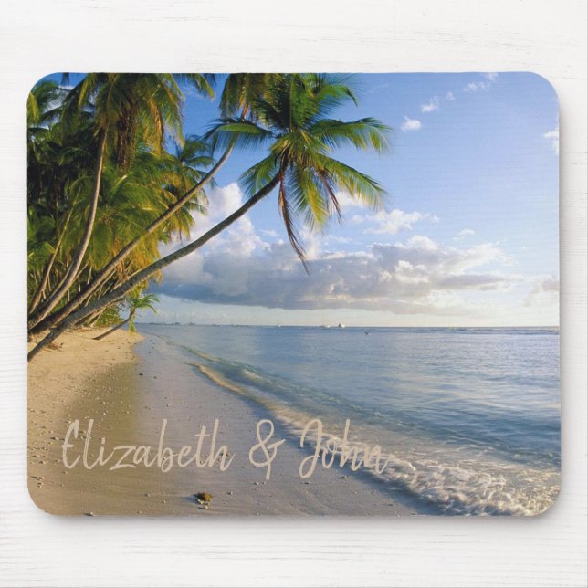 Adsible Beach,Sand,Handflatan-Personlig Musmatta (Framsidan)