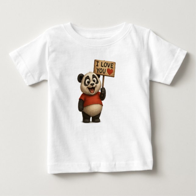 Adsible Bear Trio Kids T-Shirt - Panda, Polar Bea (Framsida)