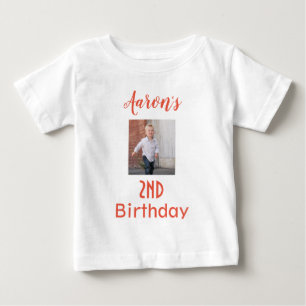 Adsible Birthday Boy Photo T Shirt