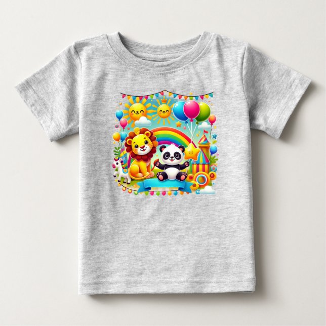 "Adsible Birthday Tee för barn" (Framsida)