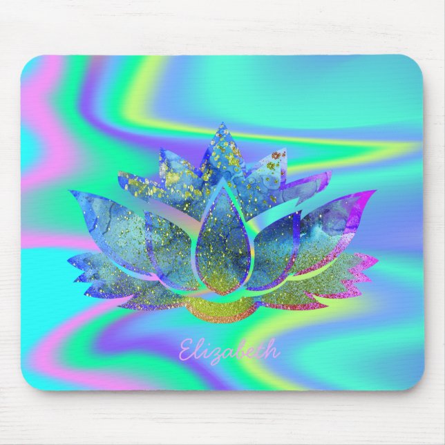 Adsible Blue Lotus, HoloGraphics Rainbow Musmatta (Framsidan)