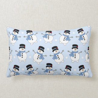 Adsible Blue Snögubbe Pillow Lumbarkudde