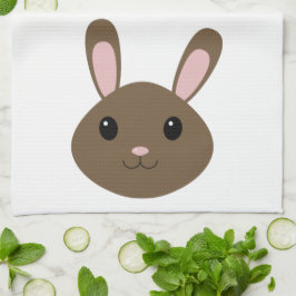 Adsible Brown Bunny Kökshandduk