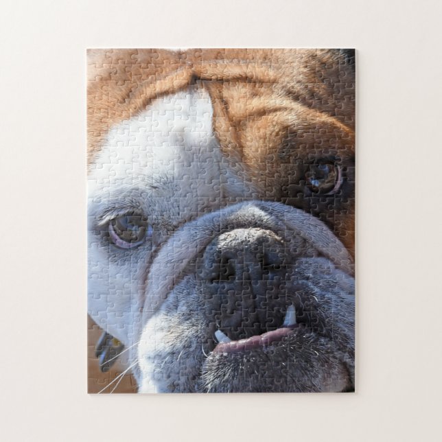 Adsible Bulldog Pussel (Vertikal)