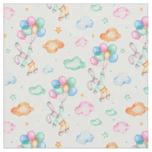 Adsible Bunnies Fabric Tyg