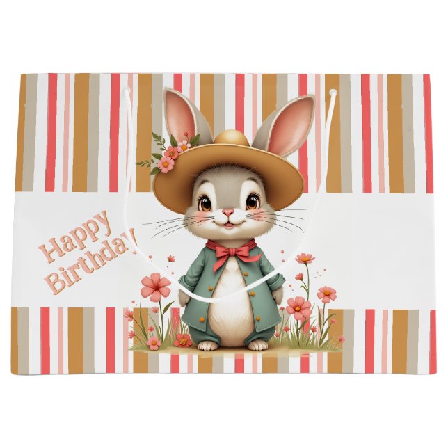 Adsible Bunny Birthday Bag (Framsidan)