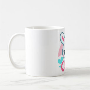 "Adsible Bunny Bliss Mugg" Kaffemugg