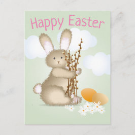 Adsible Bunny Glad påsk Vykort