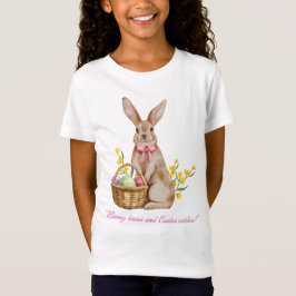 "Adsible Bunny Kisses Påsk T-Shirt" T Shirt