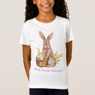 "Adsible Bunny Kisses Påsk T-Shirt" T Shirt