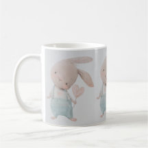 Adsible Bunny Mugg - Perfekt for Baby Showers
