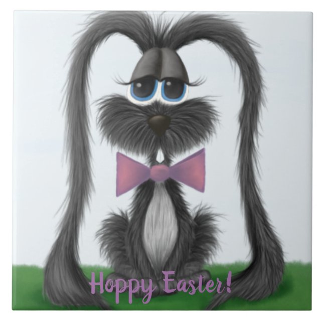 Adsible Bunny Rabbit Kakelplatta (Framsidan)