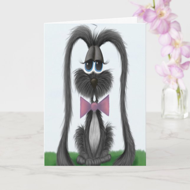 Adsible Bunny Rabbit Kort (Orkide)