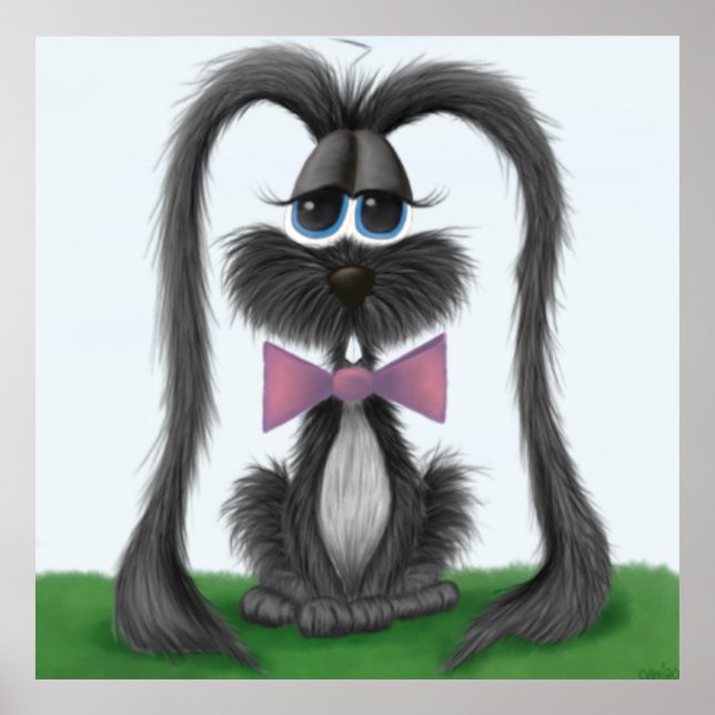 Adsible Bunny Rabbit Poster (Framsidan)