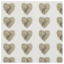 Adsible Bunny Sitta Inside Large Heart Animal Tyg