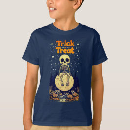 Adsible "Bus eller godis" Skeleton & Raccoons T Shirt
