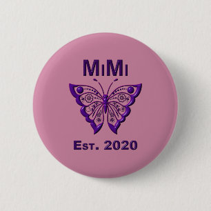 Adsible Butterfly Mimi "Est 2020" Knapp