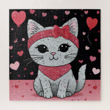 Adsible Cat in Disguise - Purrfect Valentine rolig