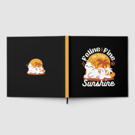 Adsible Cat Relaxing in Sunshine - Summer Pet Gästböcker