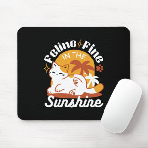 Adsible Cat Relaxing in Sunshine - Summer Pet Musmatta