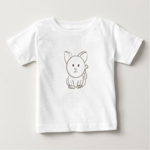 Adsible cat sketch t shirt