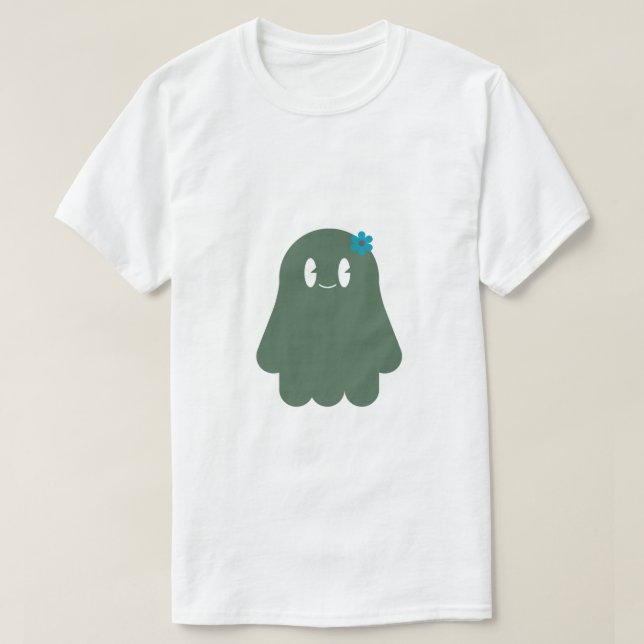 Adsible cat-themed Halloween T Shirt (Design framsida)