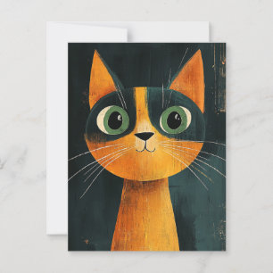 Adsible Cat Vykort