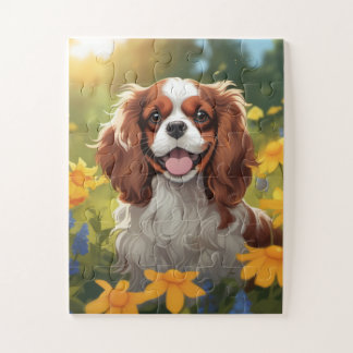 Adsible Cavalier Kung Charles Spain Pussel