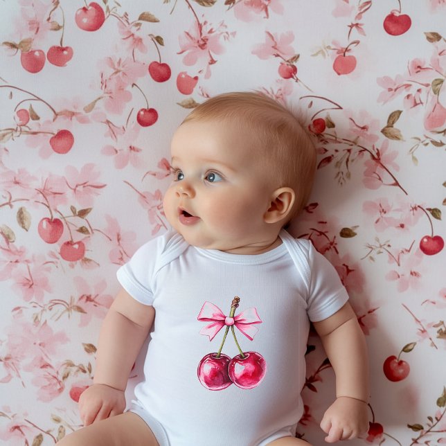 Adsible Cherry Baby T Shirt (Skapare uppladdad)