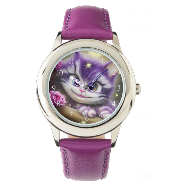 Adsible Cheshire Kitten Armbandsur (Framsida)