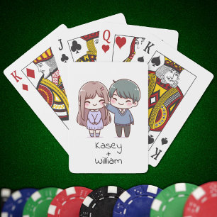 Adsible Chibi-Stil par Personlig Casinokort