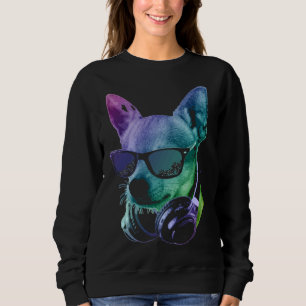 Adsible Chihuahua Neon T Shirt