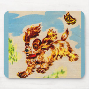 adsible cocker spaniel puppy on springa musmatta