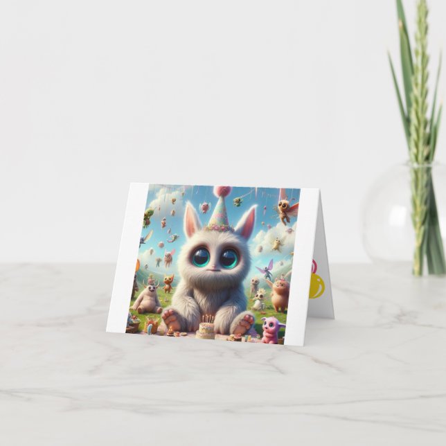 Adsible CreatBirthday Önskemål Kort (Framsida)