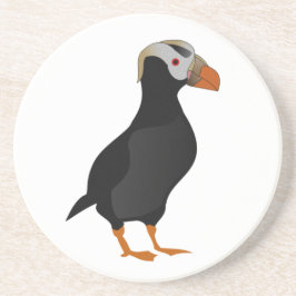 Adsible Crested Puffin Permanent Tecknad Underlägg