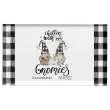 Adsible Cute Gnomes Black Buffalo Play