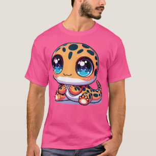 Adsible Cute Japanska Kawaii Chibi Salamander T Shirt