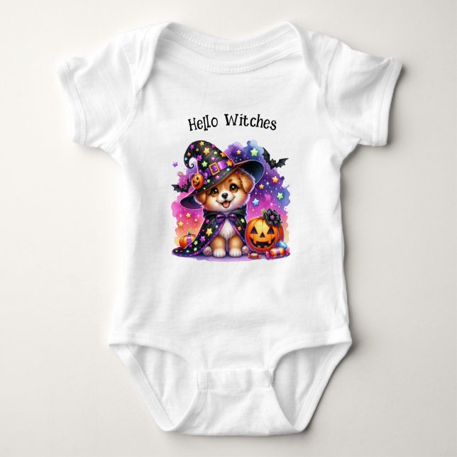 Adsible Cute Spooky Kids Halloween T Shirt (Framsida)