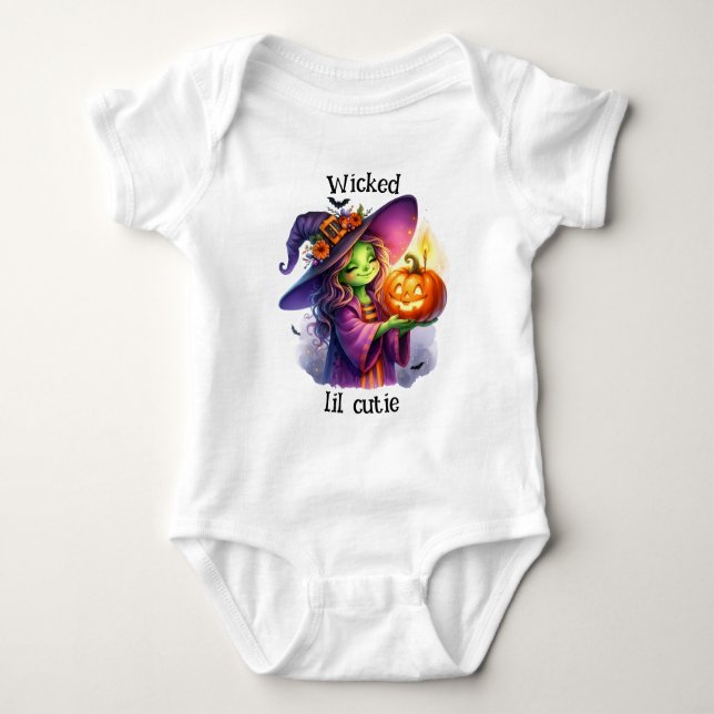 Adsible Cute Spooky Kids Halloween T Shirt (Framsida)