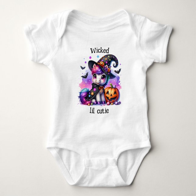 Adsible Cute Spooky Kids Halloween T Shirt (Framsida)