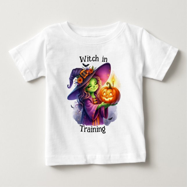 Adsible Cute Spooky Kids Halloween T Shirt (Framsida)