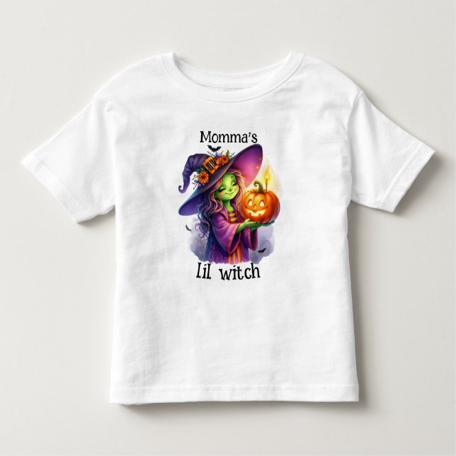 Adsible Cute Spooky Kids Halloween T Shirt (Framsida)
