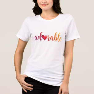 "Adsible"-design1 från Maaya Prints, Women's T Shirt